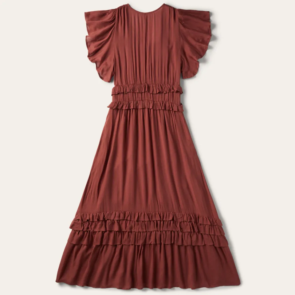 Stetson Cinnamon Herringbone Dress Brown Sale