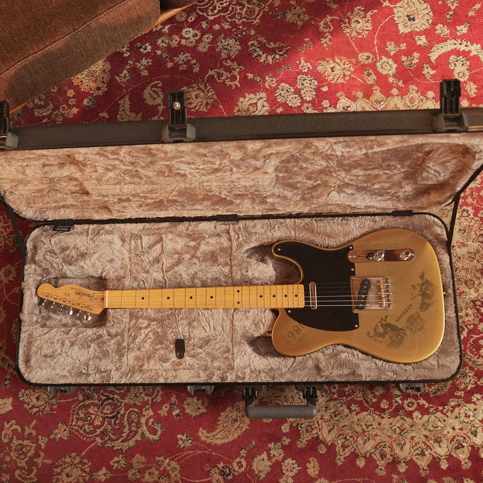 Stetson Matt McCormick For : American Original ‘50s Telecaster®, Crest Edition Gold Cheap