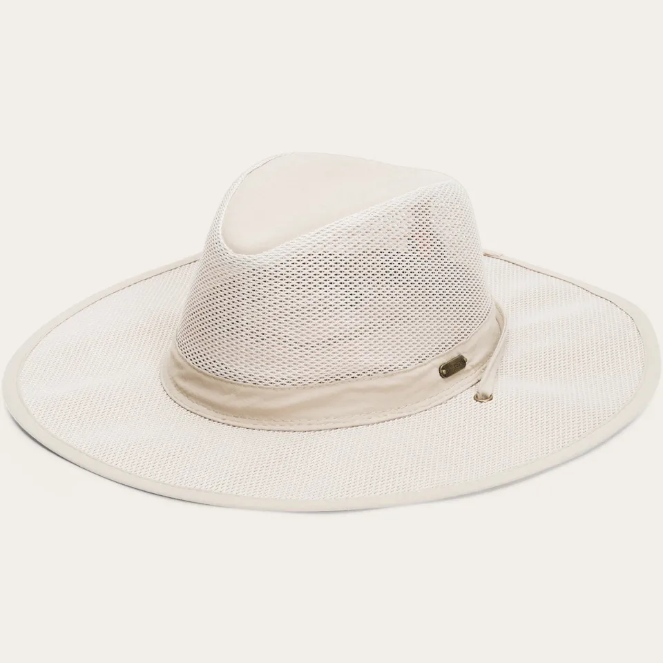 Stetson Montana 'No Fly Zone' Mesh Hat Khaki Discount