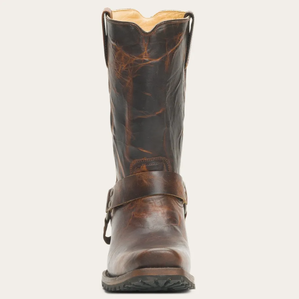 Stetson Heritage Harness Boots Brown Shop