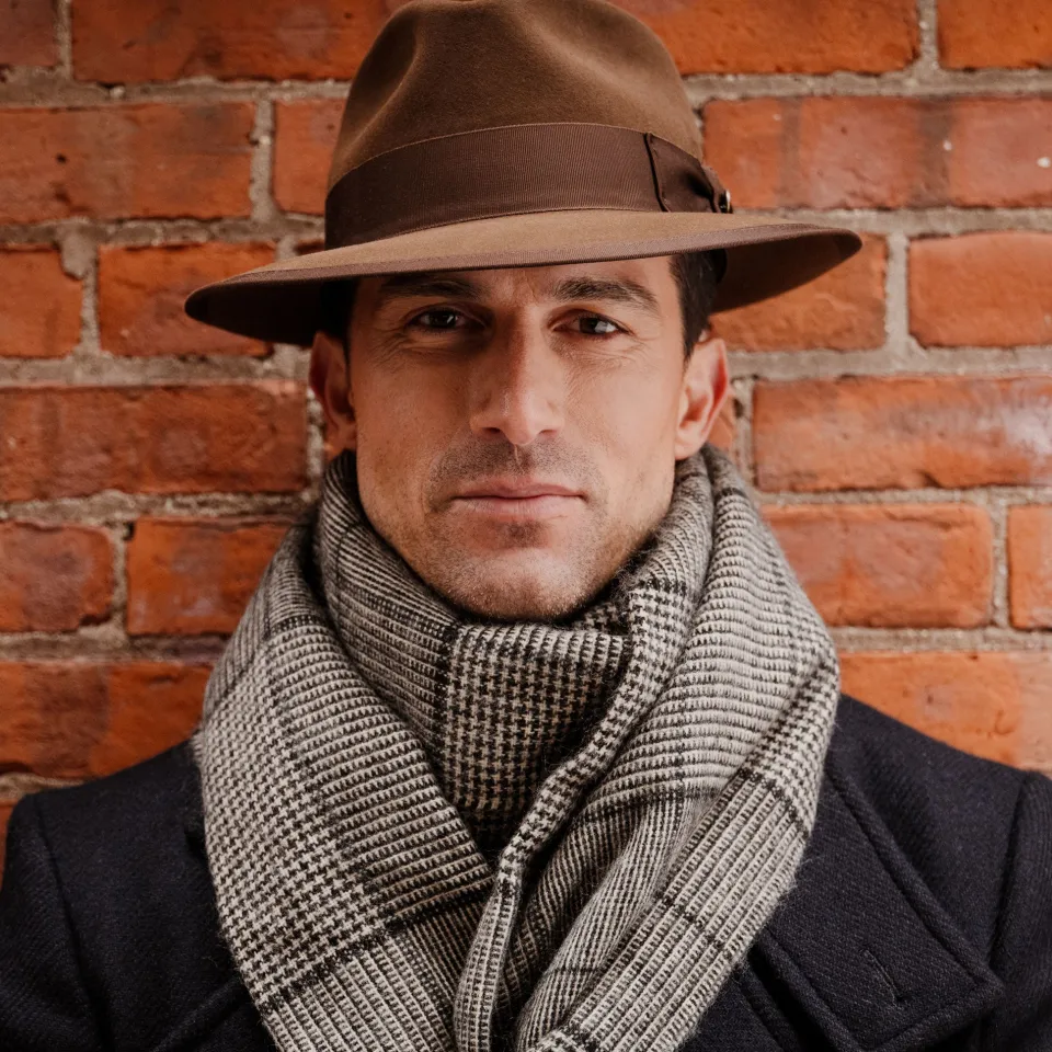 Stetson Whippet Fedora Cognac Outlet